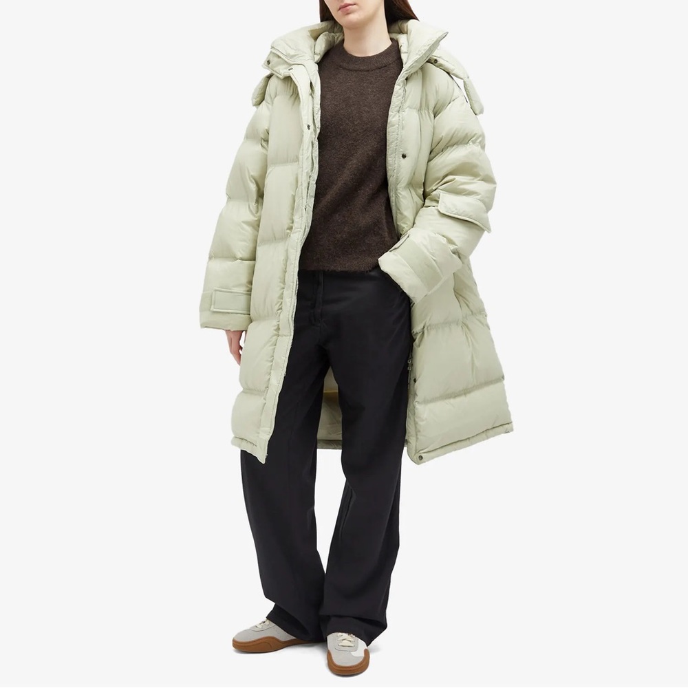 Women's holzweiler steilia Light Green Puffer Coat
